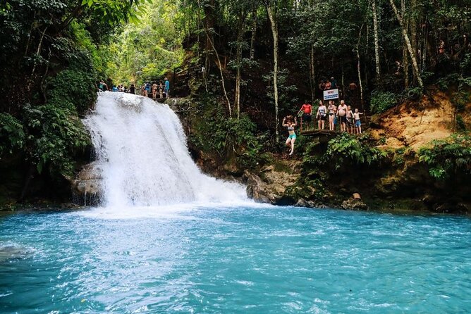 Blue Hole Falls with Horseback Ride Adventure from Montego Bay - Private transport makes the $194 price easier to weigh