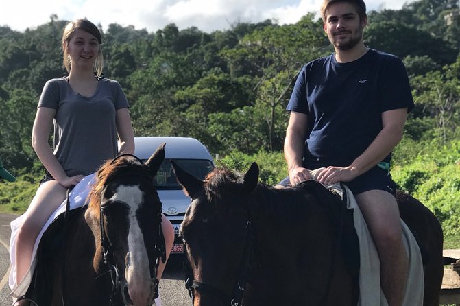Blue hole waterfalls + horseback riding from Montego bay - Two Jamaican highlights in one morning