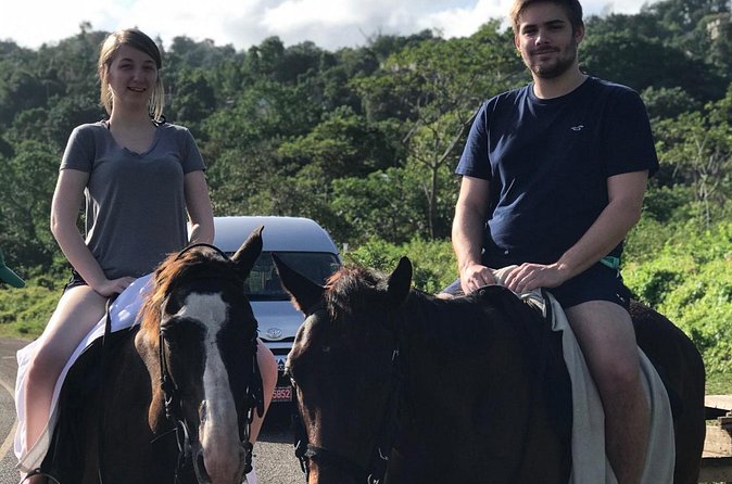 Blue hole waterfalls + horseback riding from Montego bay - What the Blue Hole stop includes