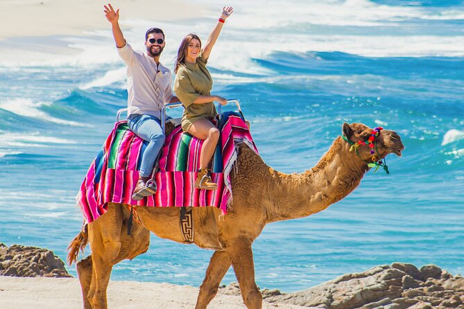 Cabo San Lucas Camel and Horseback Ride with ATV Adventure - Sharing the ATV on desert trails
