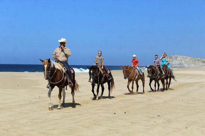 Cabo Shore Excursion: Beach Horseback Ride & Tequila Tasting - What Los Cabos and El Arco mean here