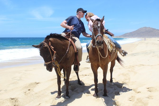 Cabo White Sand Horseback Riding Tour and Tequila Tasting - What guides such as Reyes and Victor add