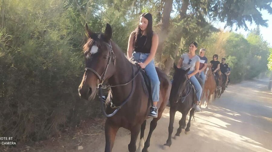 Cagliari: panoramic horseback riding - Riding beneath Monte Sette Fratelli