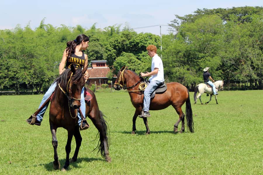 Cali: Horseback Riding - Leaving Cali for the Valle del Cauca