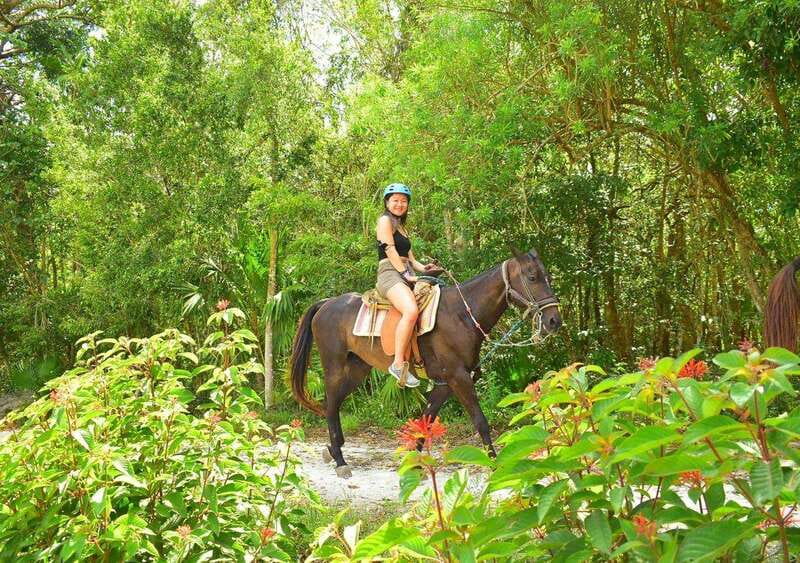 Cancun: Amazing Horseback Riding Tour, Cenote, Zipline & ATV - A busy half-day near Puerto Morelos