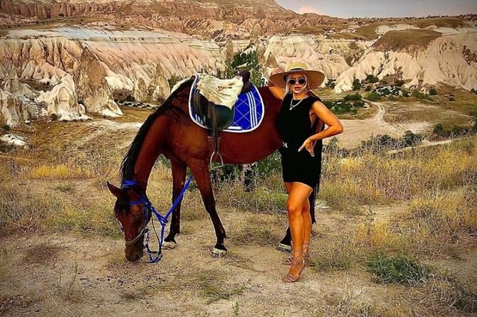 Cappadocia 2 hours Horse Riding Experience - flexible time - Riding through Rose Valley’s fairy chimneys