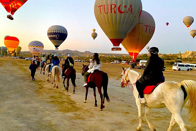 Cappadocia Horseback Ride through Valleys — Sunset/hoteltransfer - Why horseback riding fits Cappadocia so well