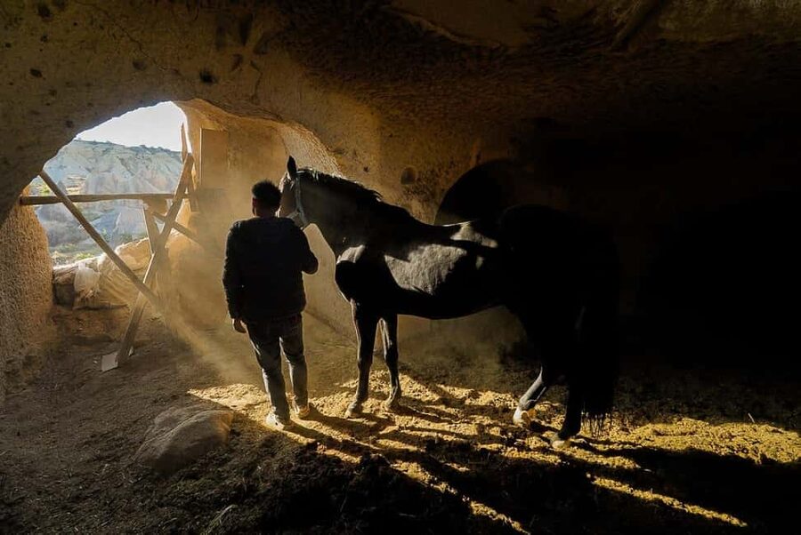 Cappadocia :Horseback Riding Tour Rose-Red Valley/LoveValley - A one-hour ride through Cappadocia’s famous valleys