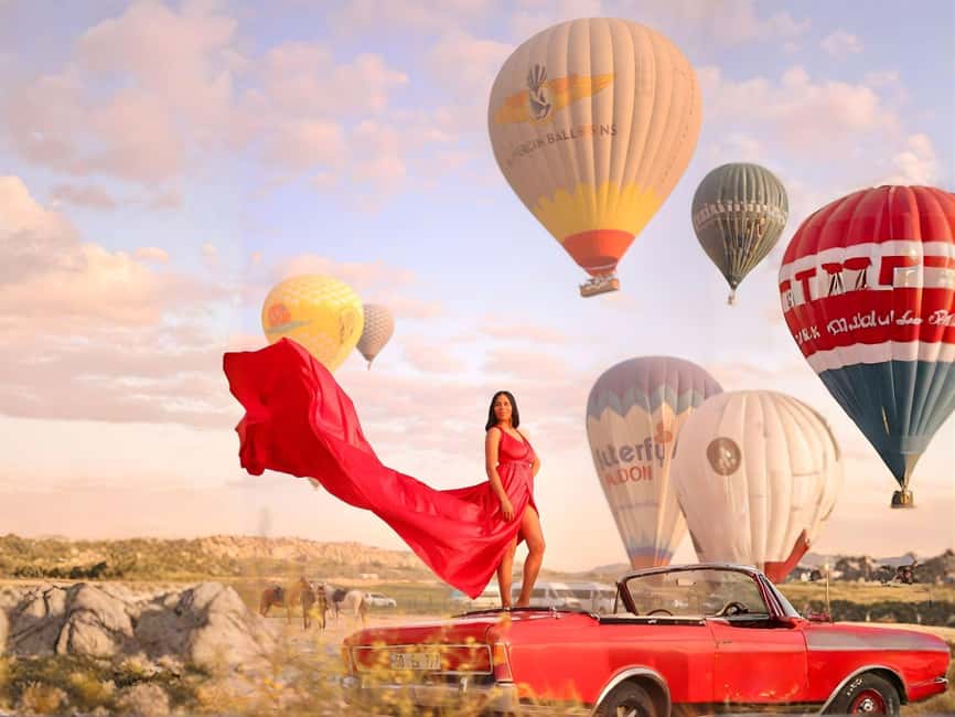 Cappadocia: Private Photo Shoot with Flying Dress & Horses - Key points to know before booking