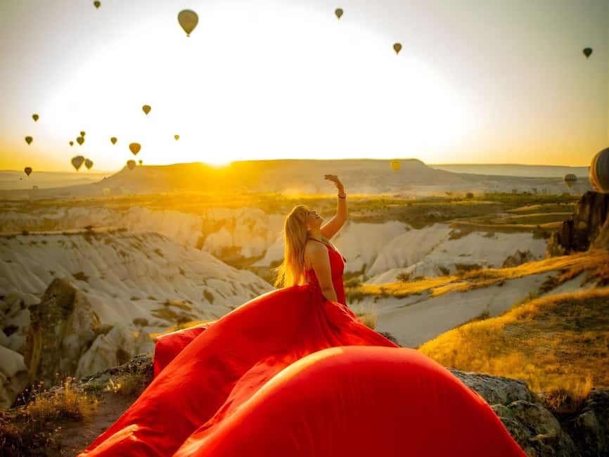 Cappadocia: Private Photo Shoot with Flying Dress & Horses - What this Cappadocia photo shoot is really like