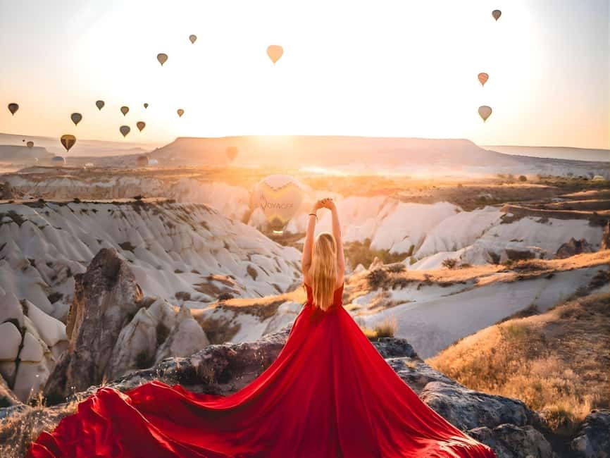 Cappadocia: Private Photo Shoot with Flying Dress & Horses - Love Valley: tall rock formations and open views