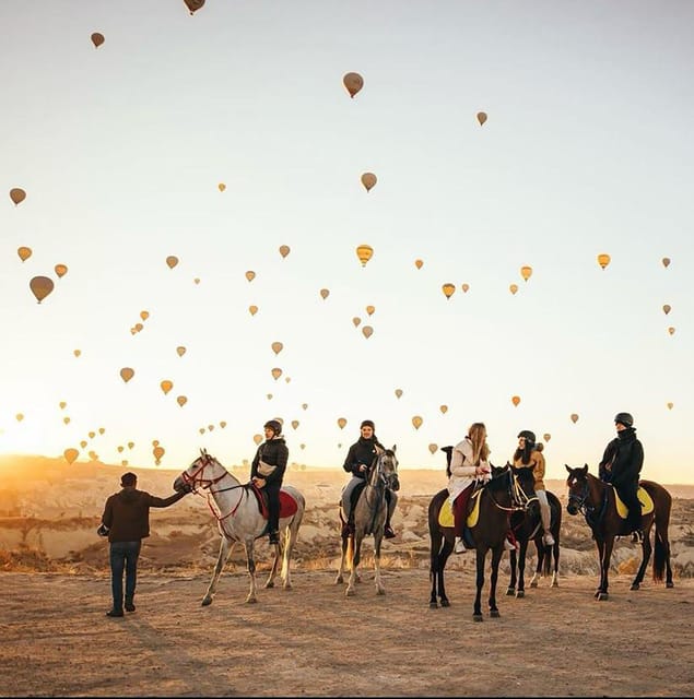 Cappadocia's Sunrise Horseback Riding - What the balloon view is really worth