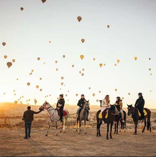 Cappadocia's Sunrise Horseback Riding - Rose Valley in the early light