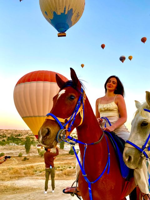 Cappadocia: Sunrise Horseback Riding Tour with Hotel Pickup - Riding through Rose Valley at first light