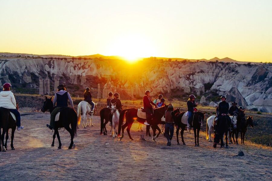 Cappadocia: Sunset Horseback Riding Tours w' Fairy Chimneys - Swords Valley and the first fairy chimneys