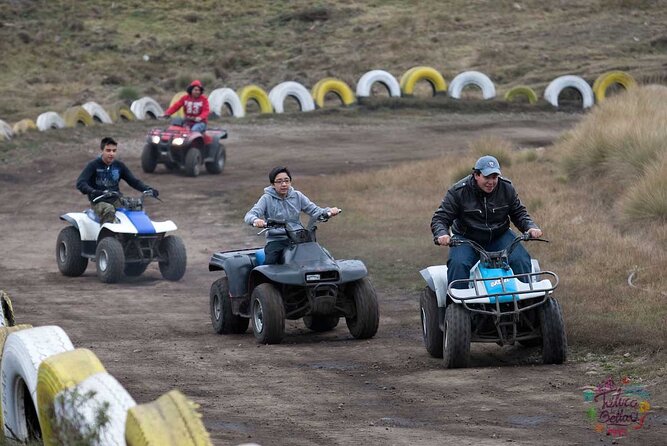 CDMX Forest Adventure: ATVs, Horses, Ziplines & Transport - Four ziplines and a very high start