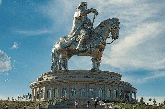Chinggis Khan Equestrian Statue Complex & Terelj National Park -Private Day Tour - Aryabal Meditation Temple and the uphill view