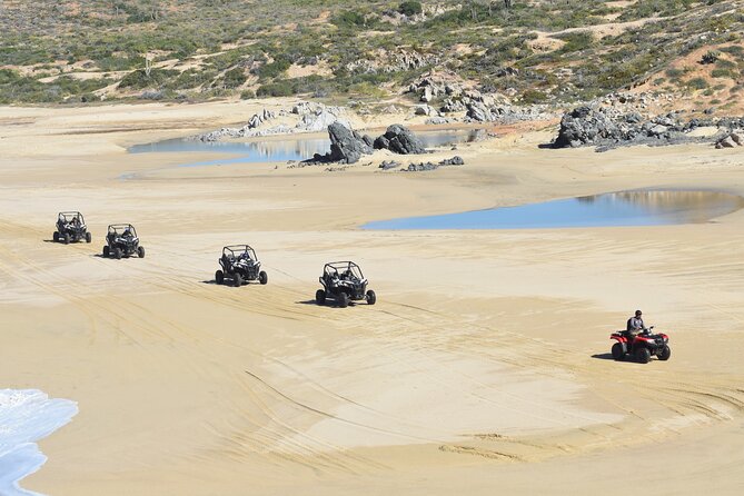 Combo Double Utv + Horses - The horseback portion: steady pace and beach views