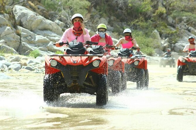 Combo Horseback Beach Ride & ATV Adventure. Tequila Tasting - Group size, comfort, and safety