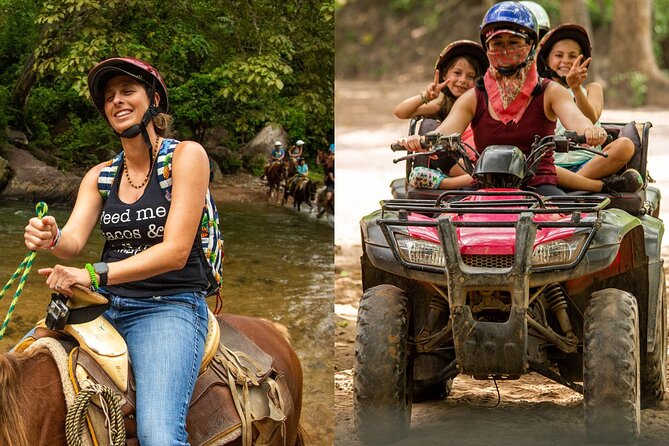 Combo Horseback Riding in Vallarta with ATV and Ziplines. - Key points to know