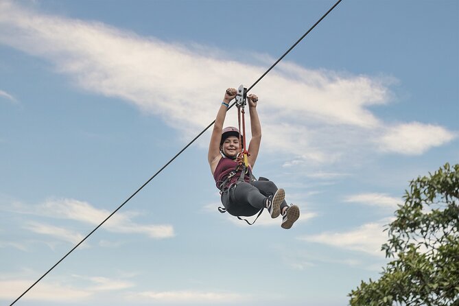 Combo Horseback Riding in Vallarta with ATV and Ziplines. - A waterfall stop with a short jungle walk