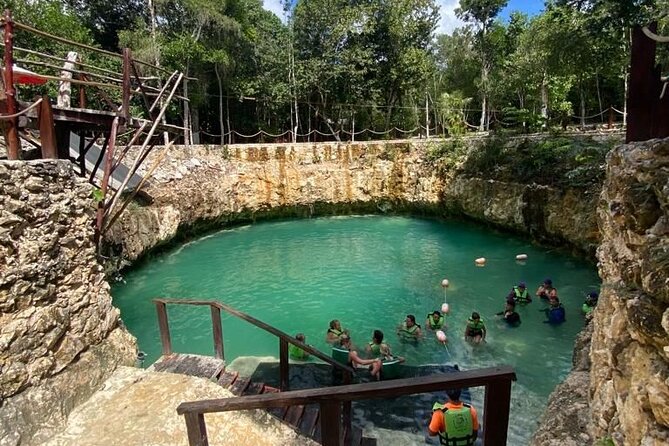 Complete Shared ATV Tour Horse Zip Lines Cenote and Lunch - Bareback horseback riding in the park