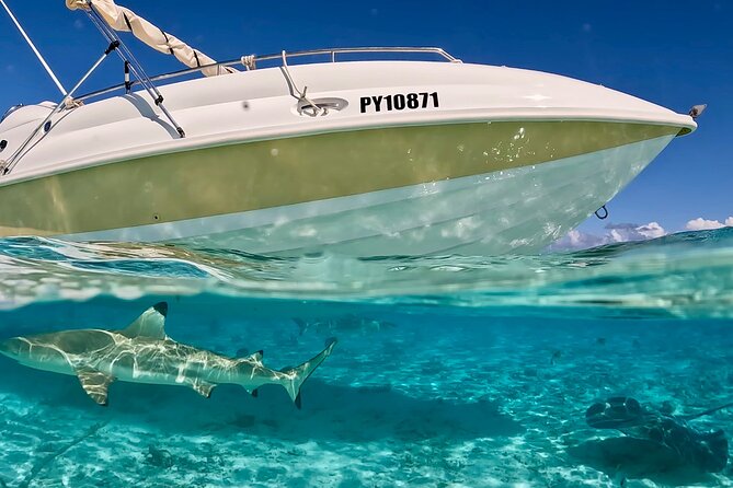Crazy sea horse Private Sunset Tour in Bora Bora - Weather can change the whole evening
