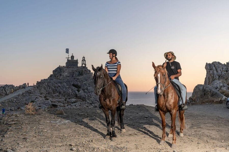 Crete Horse Riding: Saint Paisios Hill Trip - Why the Libyan Sea view matters
