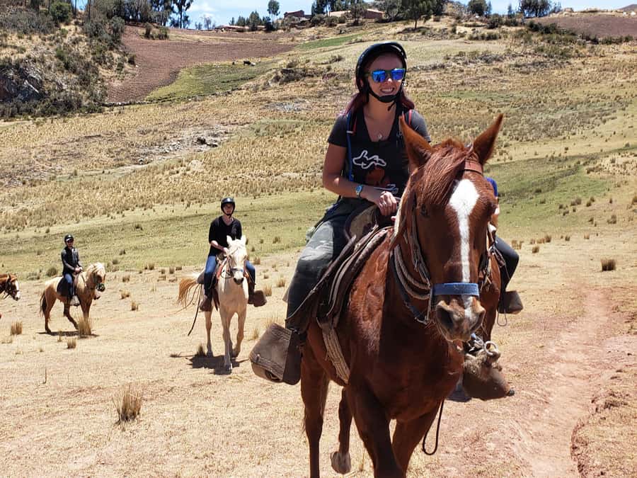 Cusco: 3-Hour Horse Riding Tour to the Temple of the Moon - Reaching the Temple of the Moon