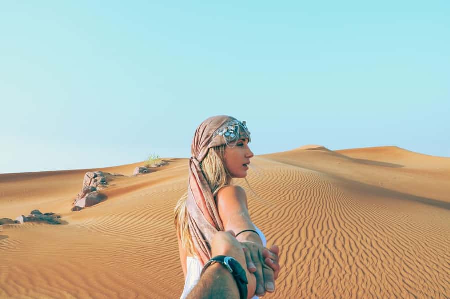 Doha : Arabian Horse Ride Experience With Transfer - A photo stop and the Inland Sea route