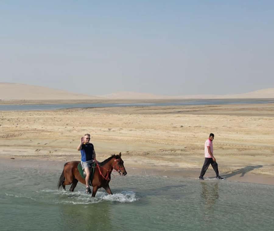 Doha: Arabian Horse Riding Experience –Sea or Desert Options - Leaving Doha for Mesaieed