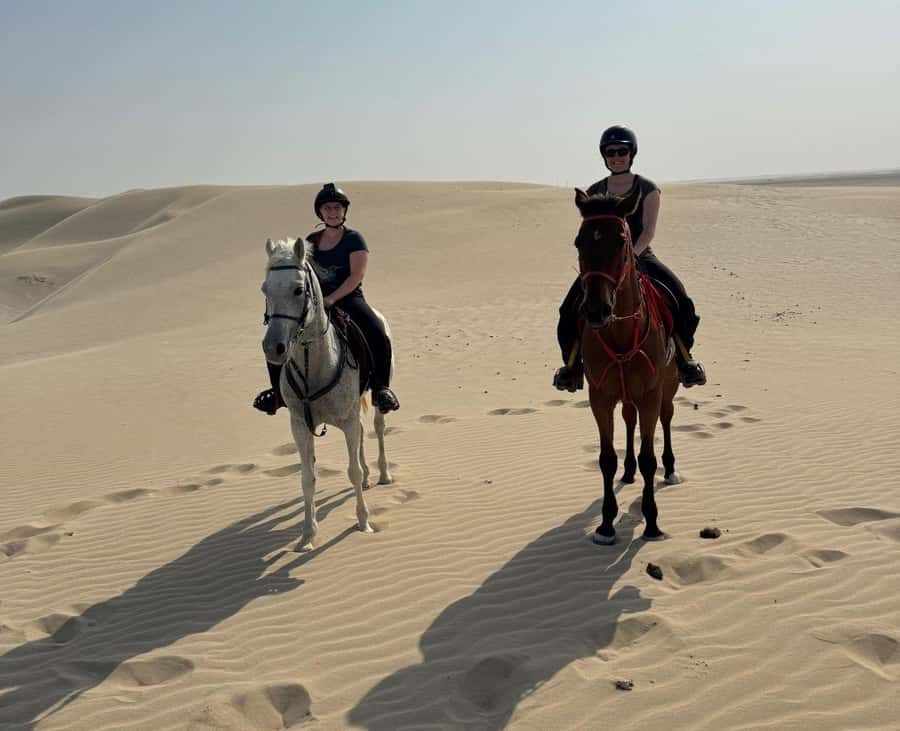 Doha Horseback Riding Adventure in Desert with Transfers - Why timing matters in Qatar