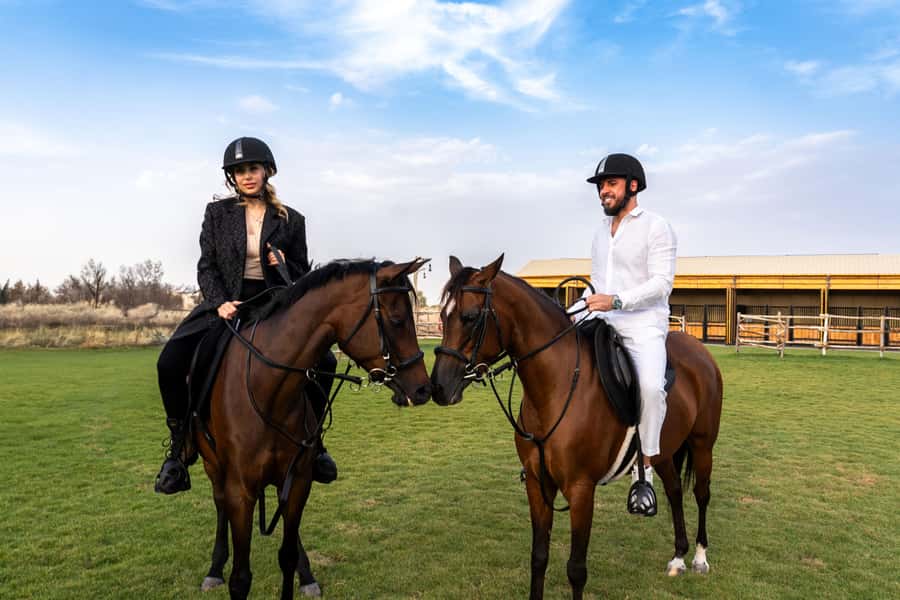 Dubai: Al Marmoom Oasis Horse Riding Experience with Snack - The horses and the care they receive