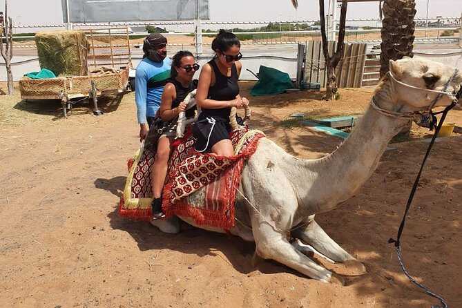 Dubai: All Inclusive Desert Safari with ATV, Camel, Horse ride, Vip & more - Al Awir camp: coffee, henna and Arabian dress
