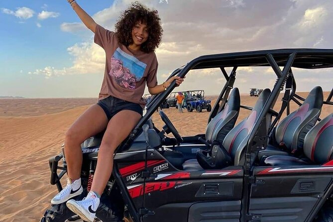 Dubai: All Inclusive Desert Safari with ATV, Camel, Horse ride, Vip & more - From your hotel to the Lahbab red dunes