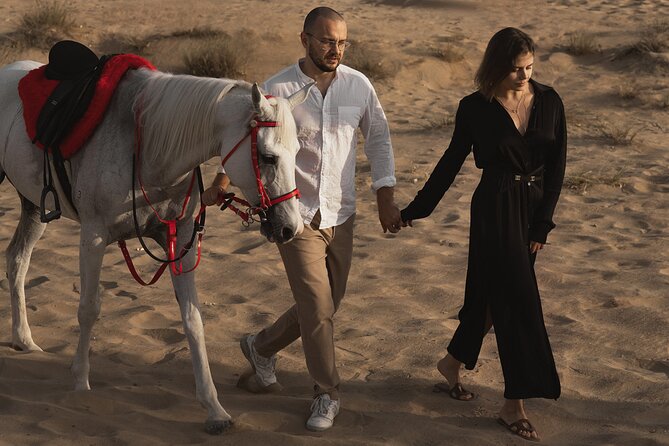 Dubai Desert Horseback Safari with Photoshoot - Photos and videos with an iPhone 15 Pro