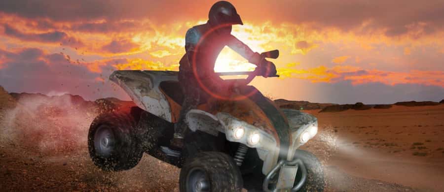 Dubai: Hot Air Balloon with Camel, ATV, & Horse Ride Options - The landing and campsite program