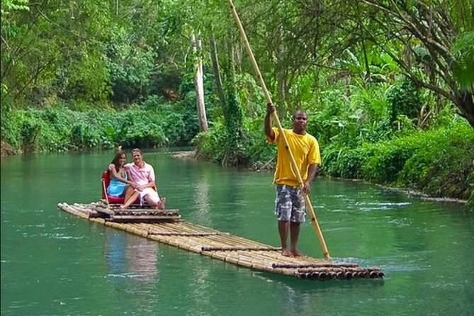 Dunn's River Falls, Blue Hole, Bamboo Rafting, Horseback Combo - The Driver Can Shape the Whole Experience