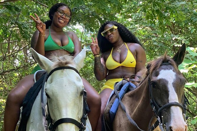 Dunn's River Falls Climb, Zipline and Horseback Riding Private Tour - Guide coordination and the human side of the day