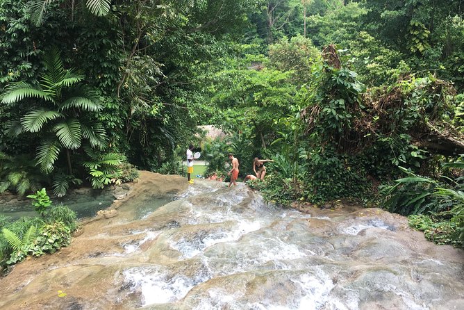Dunn’s River Falls & Horse Back Riding Transportation Only - Dunn’s River Falls, water shoes, and a wet start