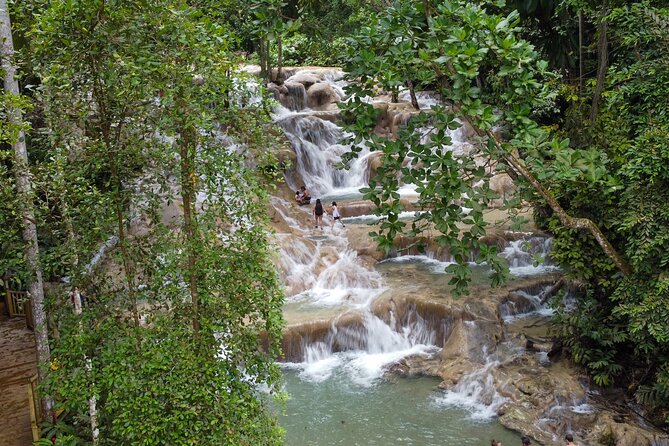 Dunns River Falls, Rafting, Zipline & Horseback from Montego Bay - Drinks, vehicle, and private group setup