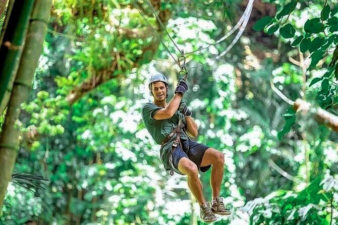 Dunns River Falls, Rafting, Zipline & Horseback from Montego Bay - Dunn’s River Falls and the waterfall zipline