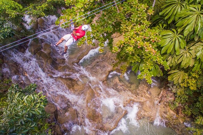 Dunns River Falls, Zipline, Bamboo Rafting, Horseback Ride Tour - Dunn’s River Falls and the zipline