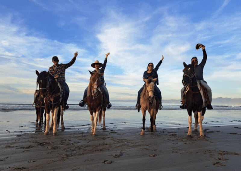 Ensenada: Horseback Riding at Playa Hermosa Beach - The 45-minute ride along the sand