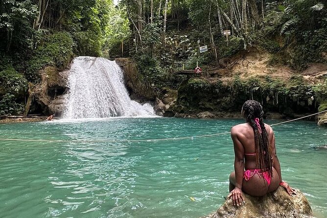 Epic Horseback Ride & Swim and Blue Hole From Montego Bay Private - Lunch at a local jerk stop