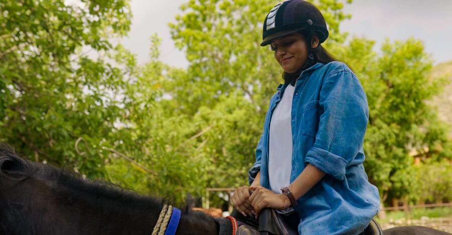 Equestrian Escape: Horse Safari Adventure - Arriving at Krishna Ranch Near Udaipur