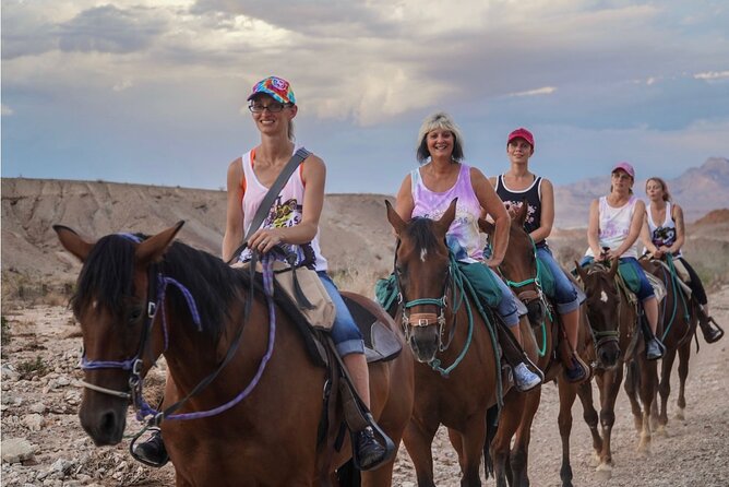 Evening Horseback Ride in Las Vegas - Timing changes and communication