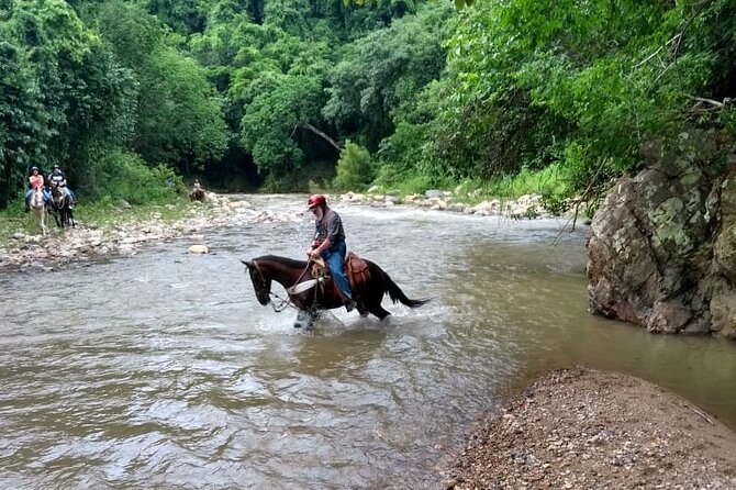 Experience Horse Riding, ATV & Zipline from Puerto Vallarta - The waterfall walk requires real effort