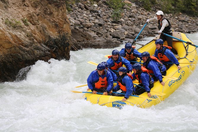 Extreme Whitewater Rafting on Kicking Horse River - The upper and middle canyon provide the action