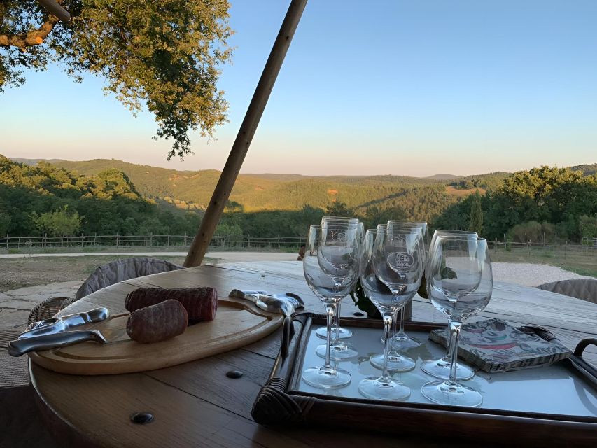 Fattoria Tègoni: horseback riding in Tuscany - Lunch and tastings under the farm tent